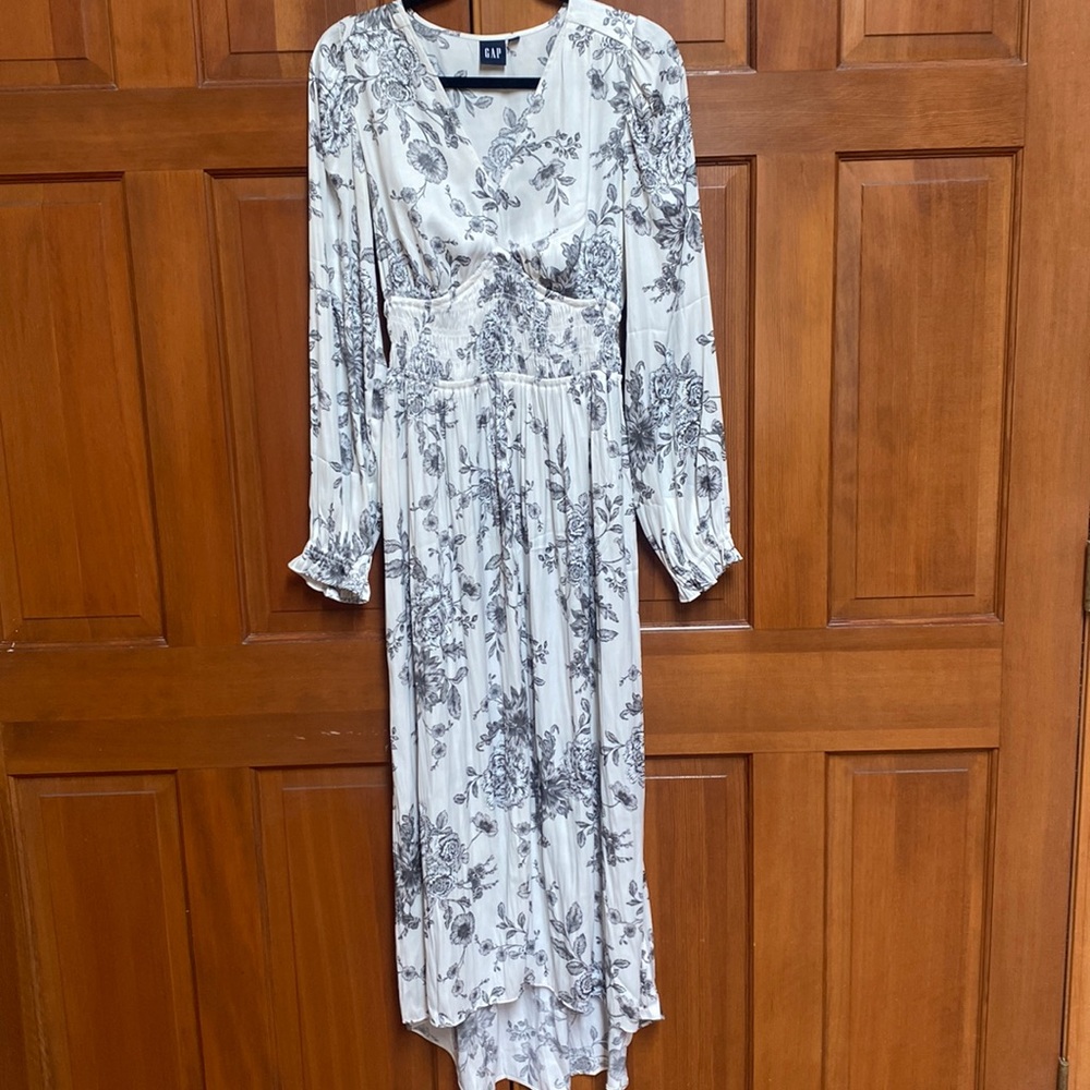 Gap floral maxi dress